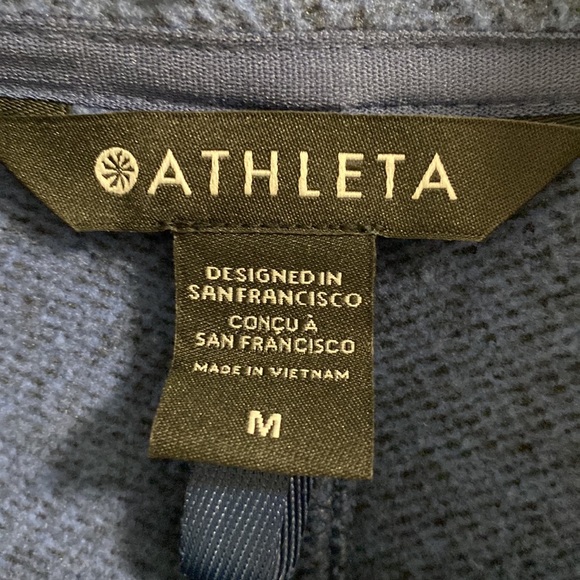 ATHLETA Stroll Fleece Full Zip, Medium - Picture 7 of 12